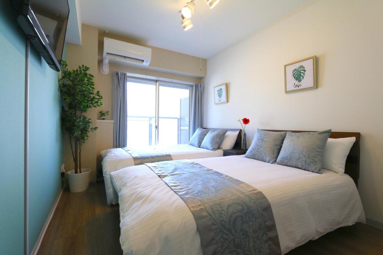 Ferienwohnung Elizabeth Garden Shinsaibashi Ōsaka Exterior foto