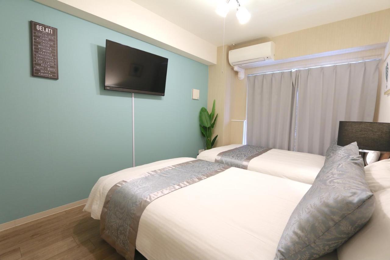 Ferienwohnung Elizabeth Garden Shinsaibashi Ōsaka Exterior foto